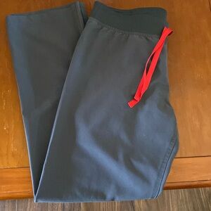 FIGS Charcoal Livingston Scrub Pants